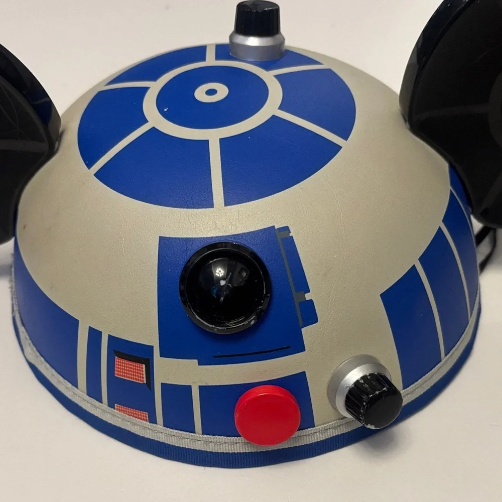 Star Wars R2-D2 Hat with Blue and Black Accents